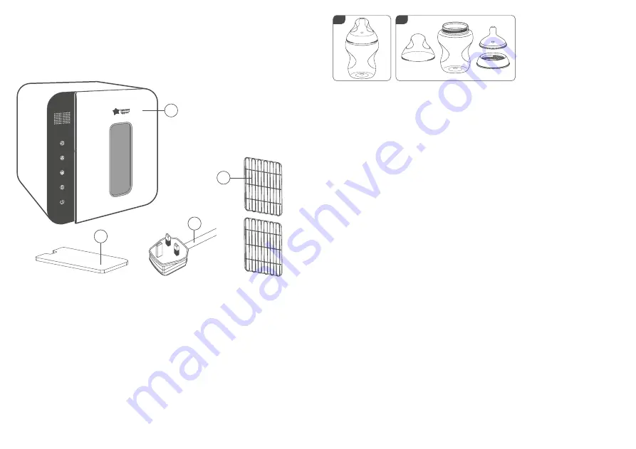 Tommee Tippee ultrauv Instructions For Use Manual Download Page 3