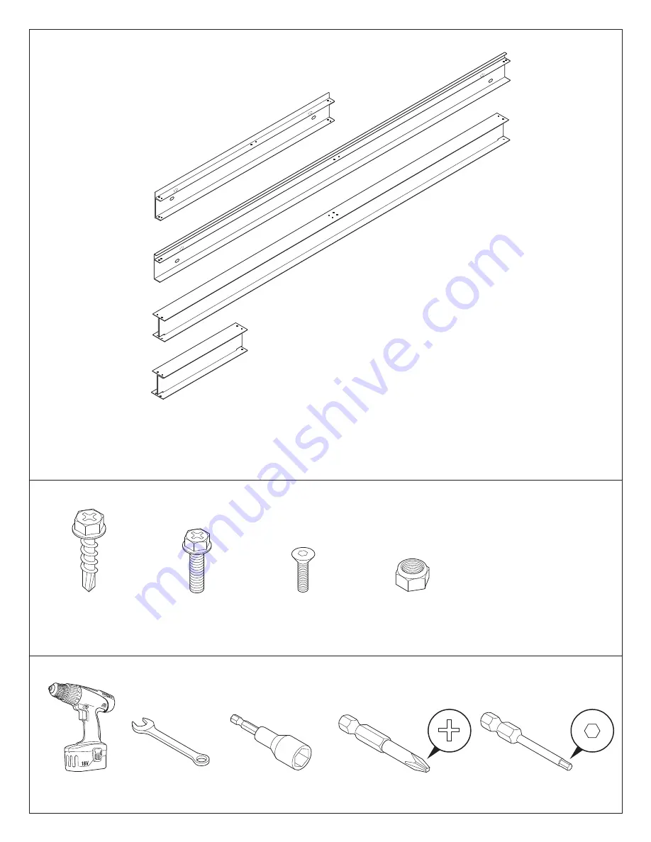 Tommy Docks Aluminum Dock Frame Assembly Instructions Manual Download Page 2