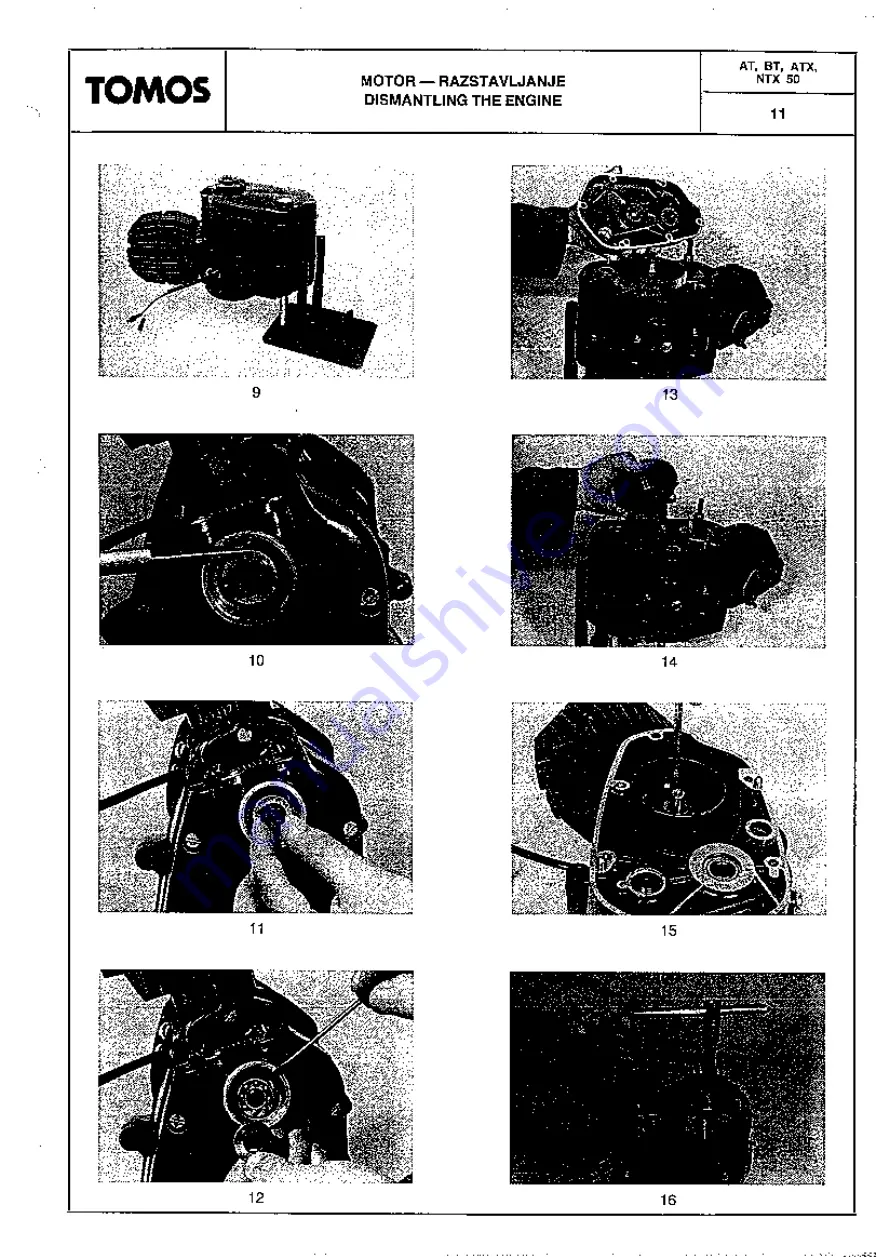 Tomos AT 50 Workshop Manual Download Page 13