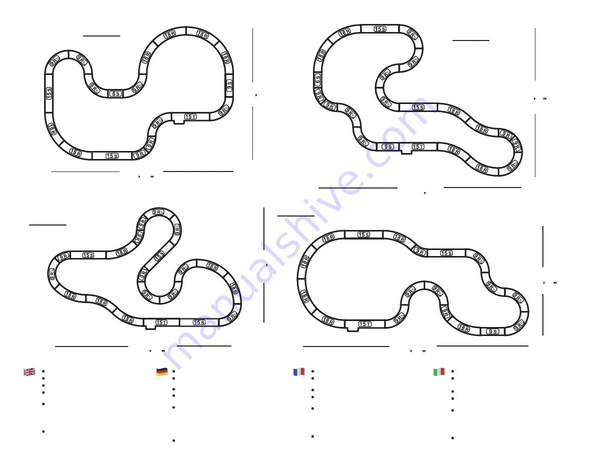 Tomy AFX Racemasters Endurance Champions Скачать руководство пользователя страница 2