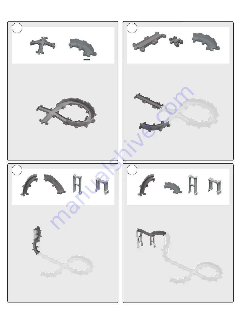 Tomy Chuggington StackTrack Assembly Instructions Manual Download Page 8