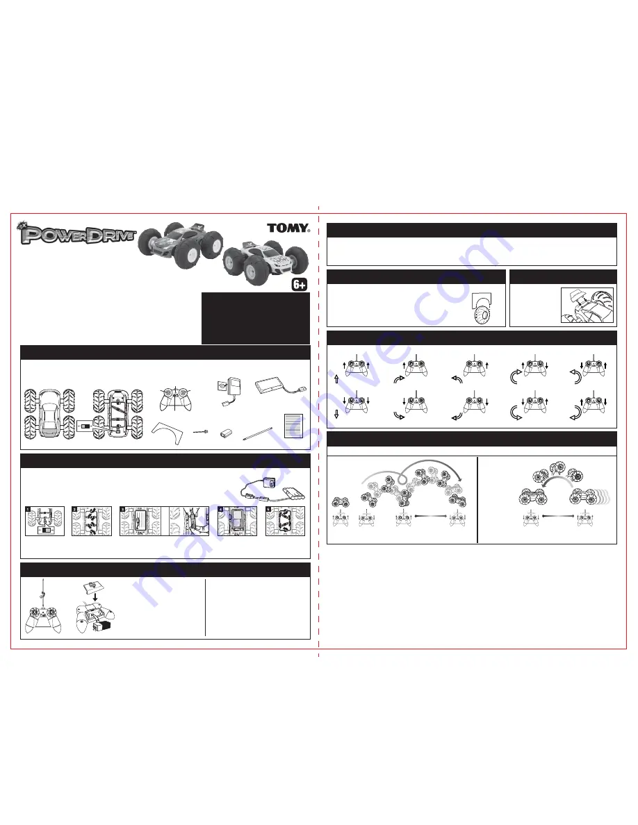 Tomy Power Drive Скачать руководство пользователя страница 2