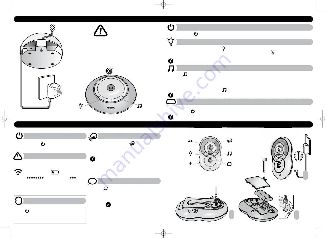 Tomy the first years TF525 Instructions Manual Download Page 3