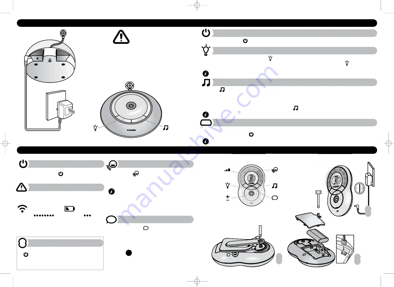 Tomy the first years TF525 Instructions Manual Download Page 5