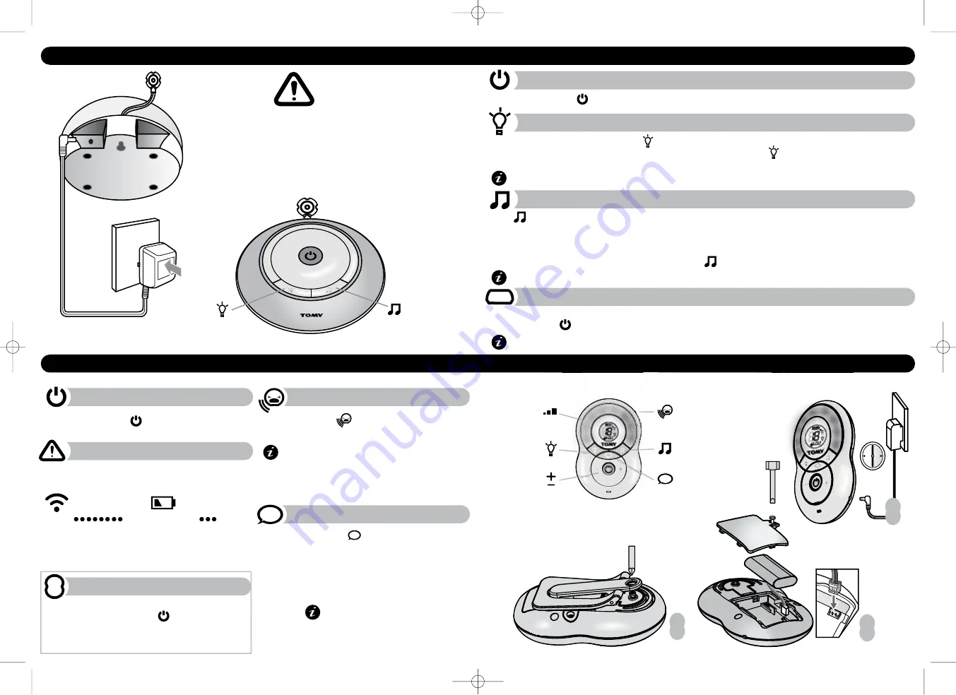 Tomy the first years TF525 Instructions Manual Download Page 8