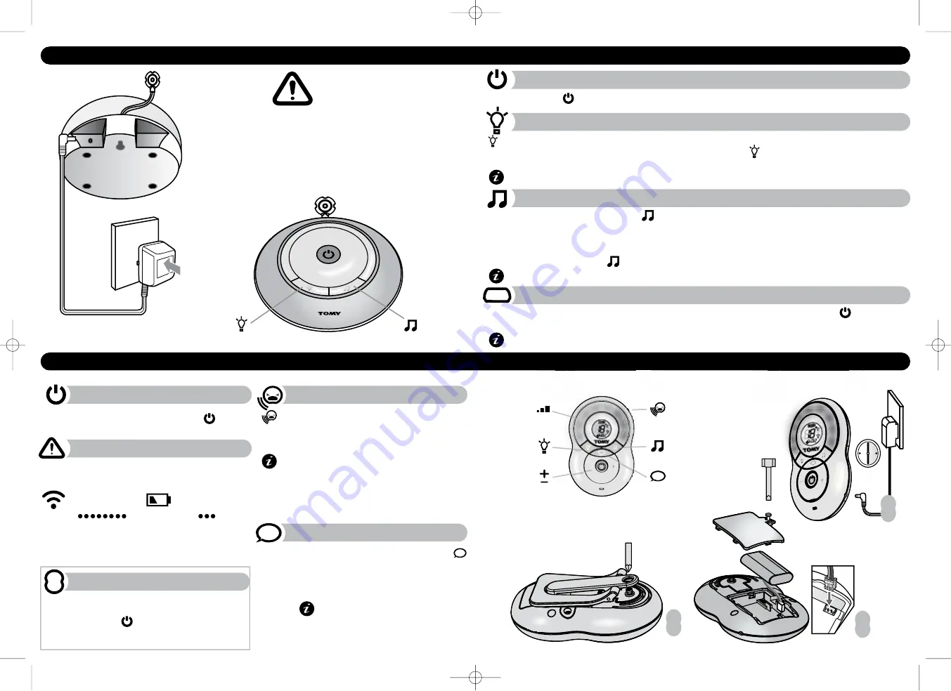 Tomy the first years TF525 Instructions Manual Download Page 16