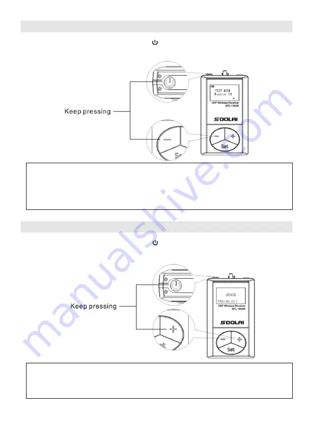 Tonax Soolai SPL-1600R Instructions Manual Download Page 15