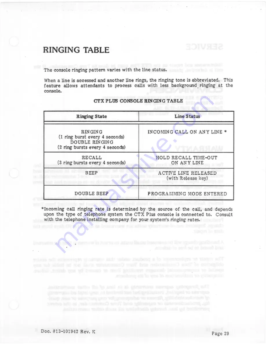 Tone Commander Centracom CTX Installation Instructions Manual Download Page 55