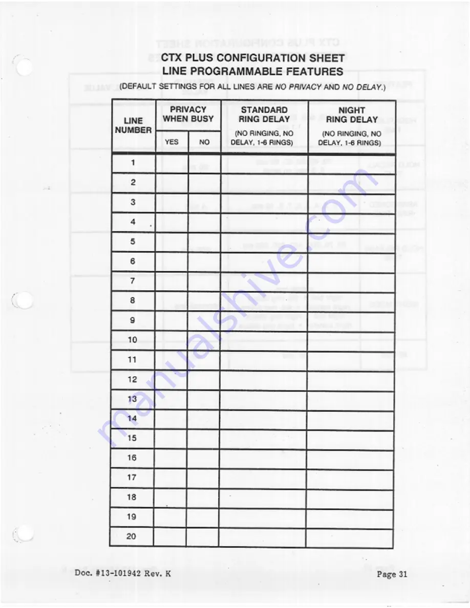 Tone Commander Centracom CTX Installation Instructions Manual Download Page 57