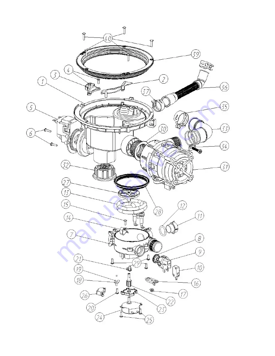 TONG YANG MAGIC DWA-2033 Скачать руководство пользователя страница 41