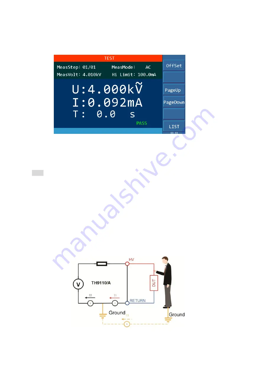 Tonghui Electronics TH9110 Operation Manual Download Page 20