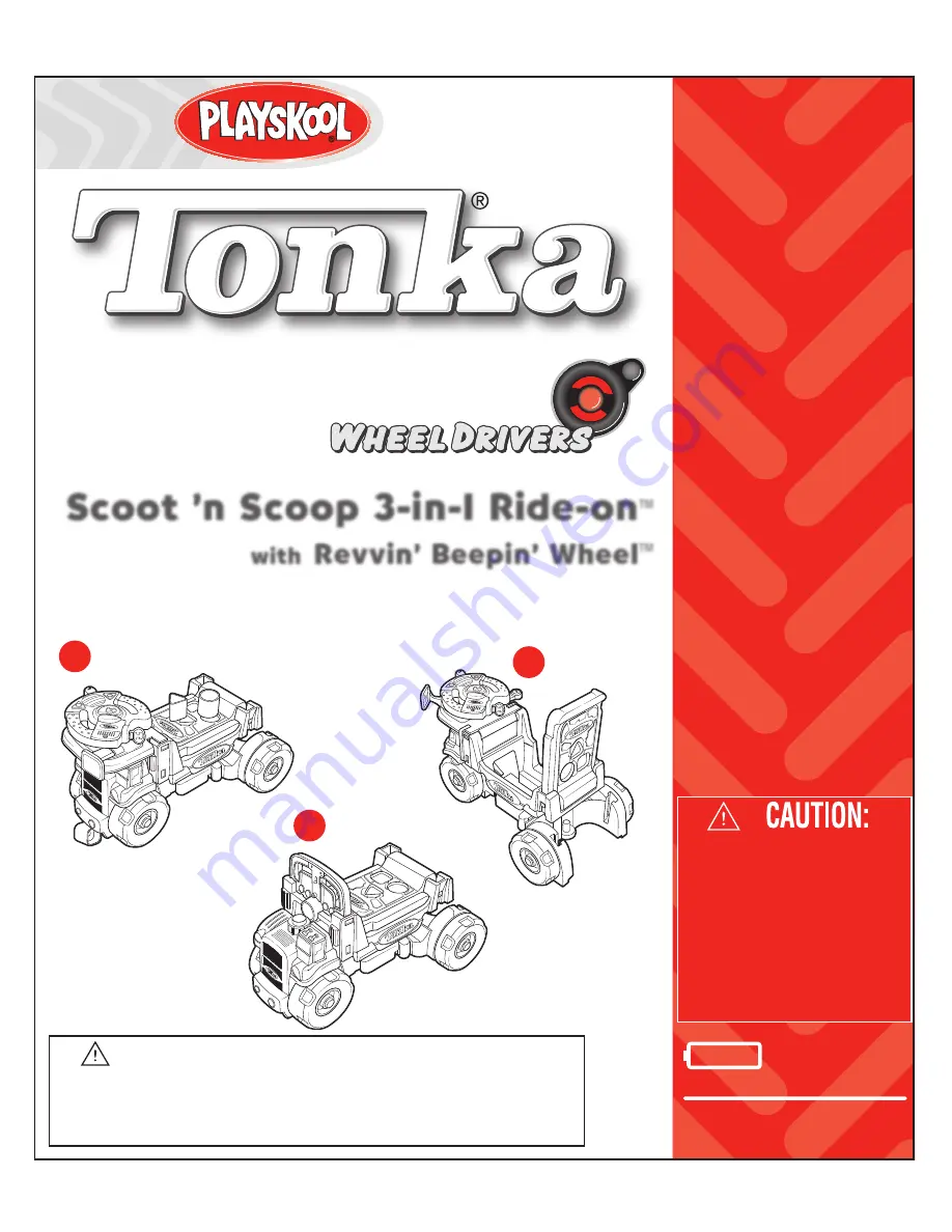 Tonka Playskool User Manual Download Page 1