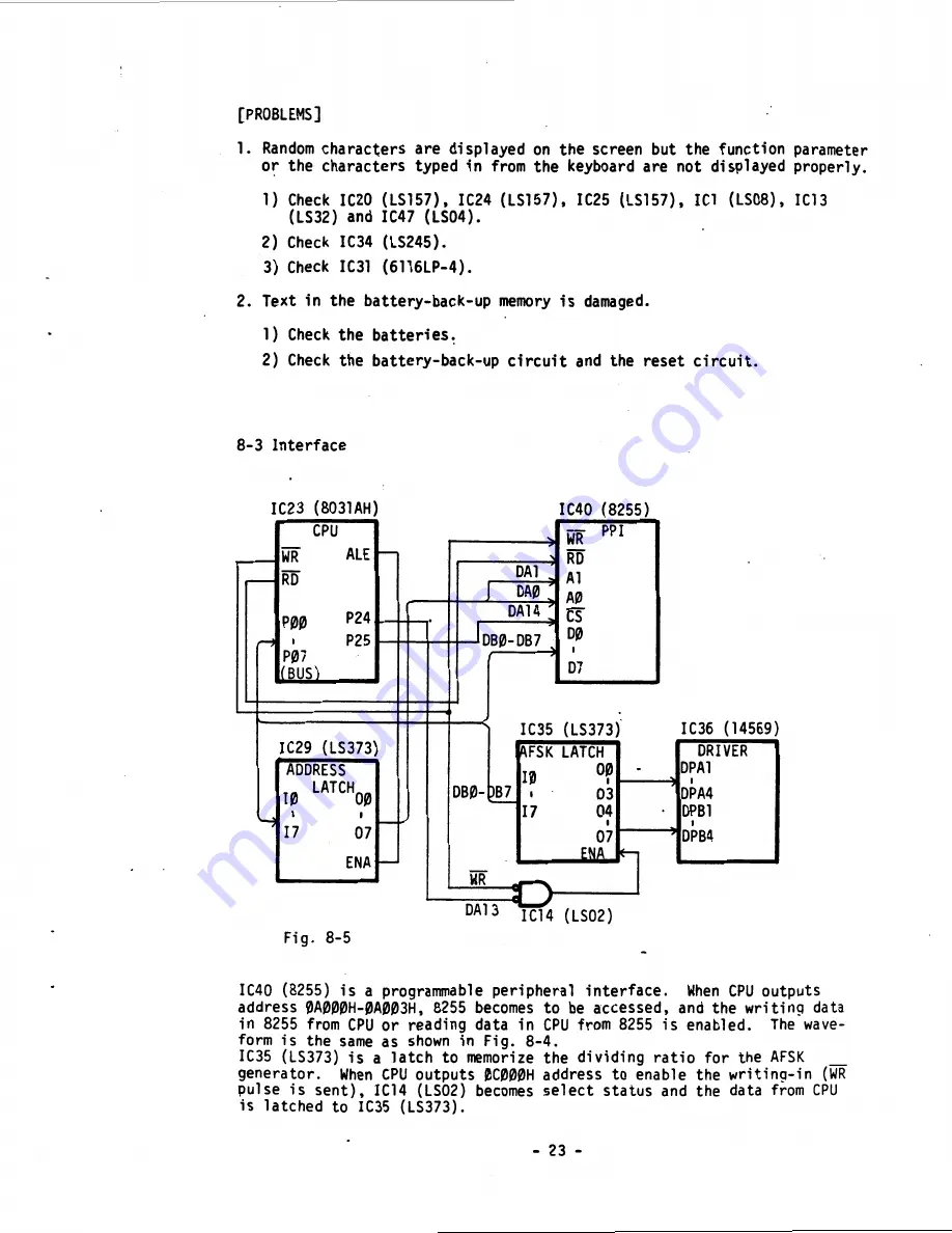 TONO THETA 5000E Service Manual Download Page 25