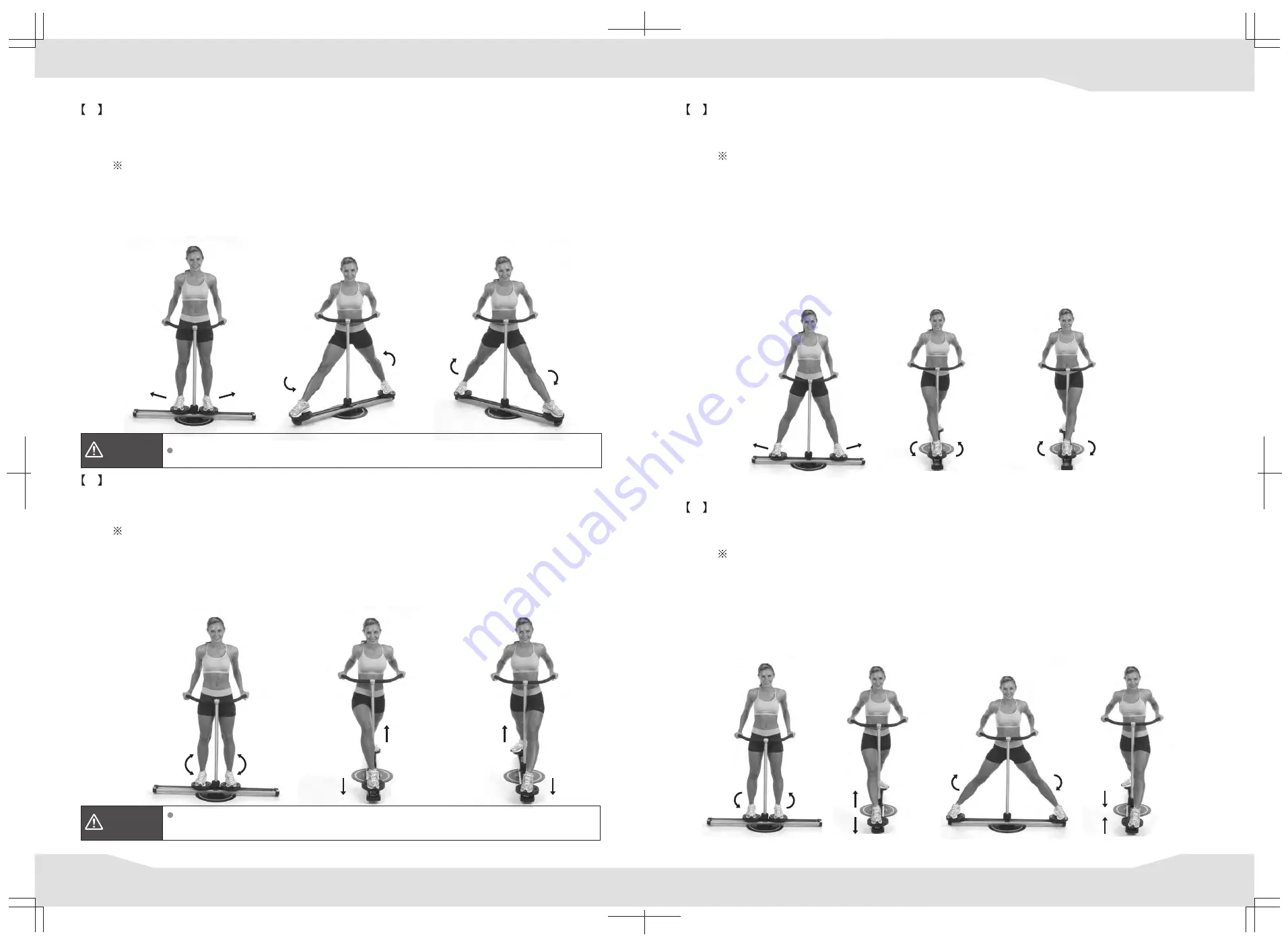 Tony Little Leg Magic Circle Pro Instruction Manual Download Page 7