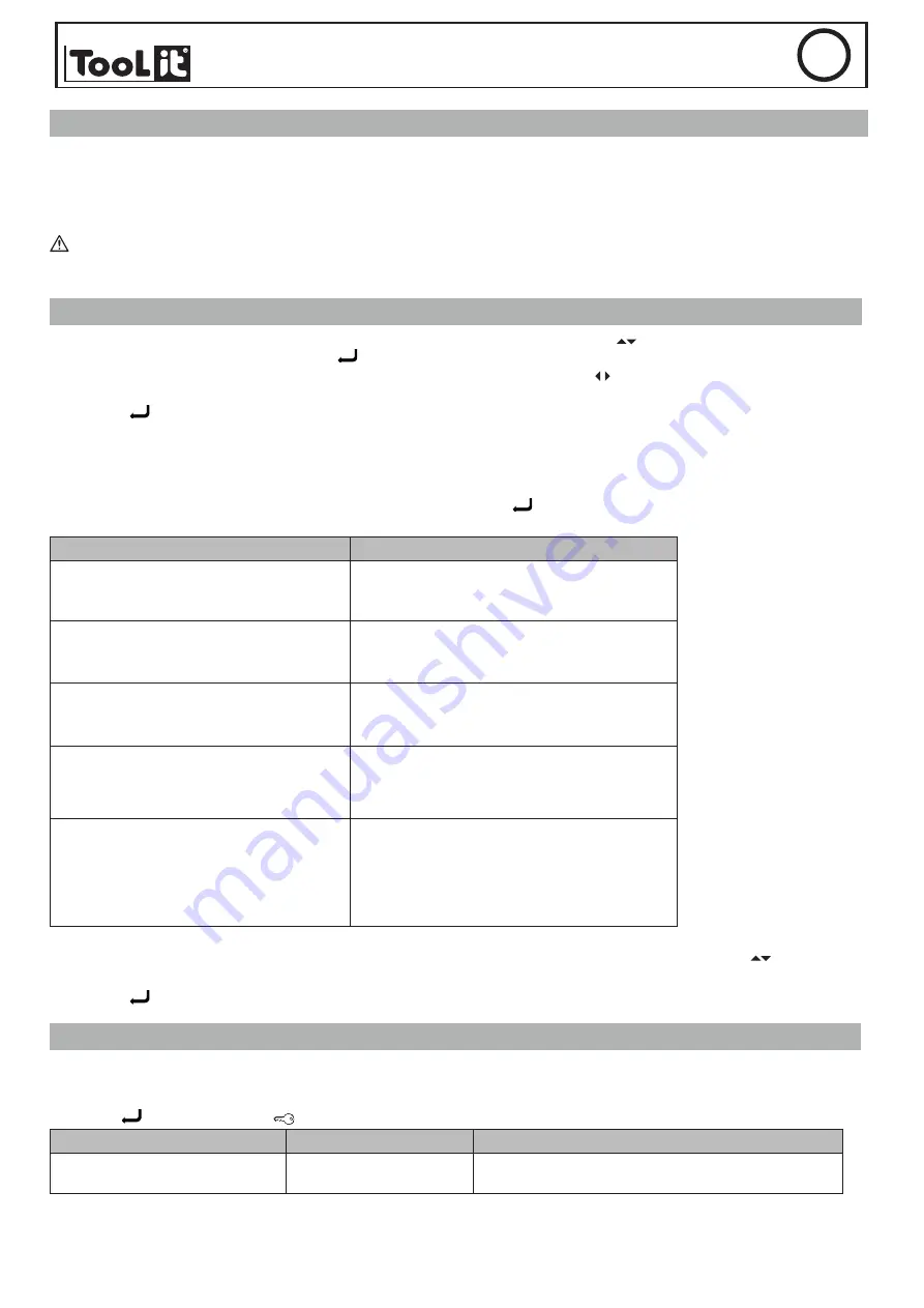 Tool it DBT 300 Translation Of The Original Instructions Download Page 23