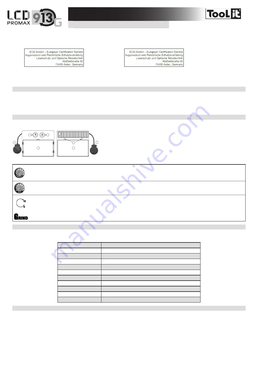 Tool it PROMAX LCD 9.13G Скачать руководство пользователя страница 2