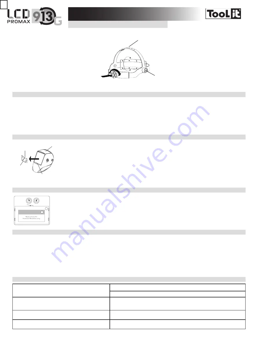Tool it PROMAX LCD 9.13G Скачать руководство пользователя страница 3
