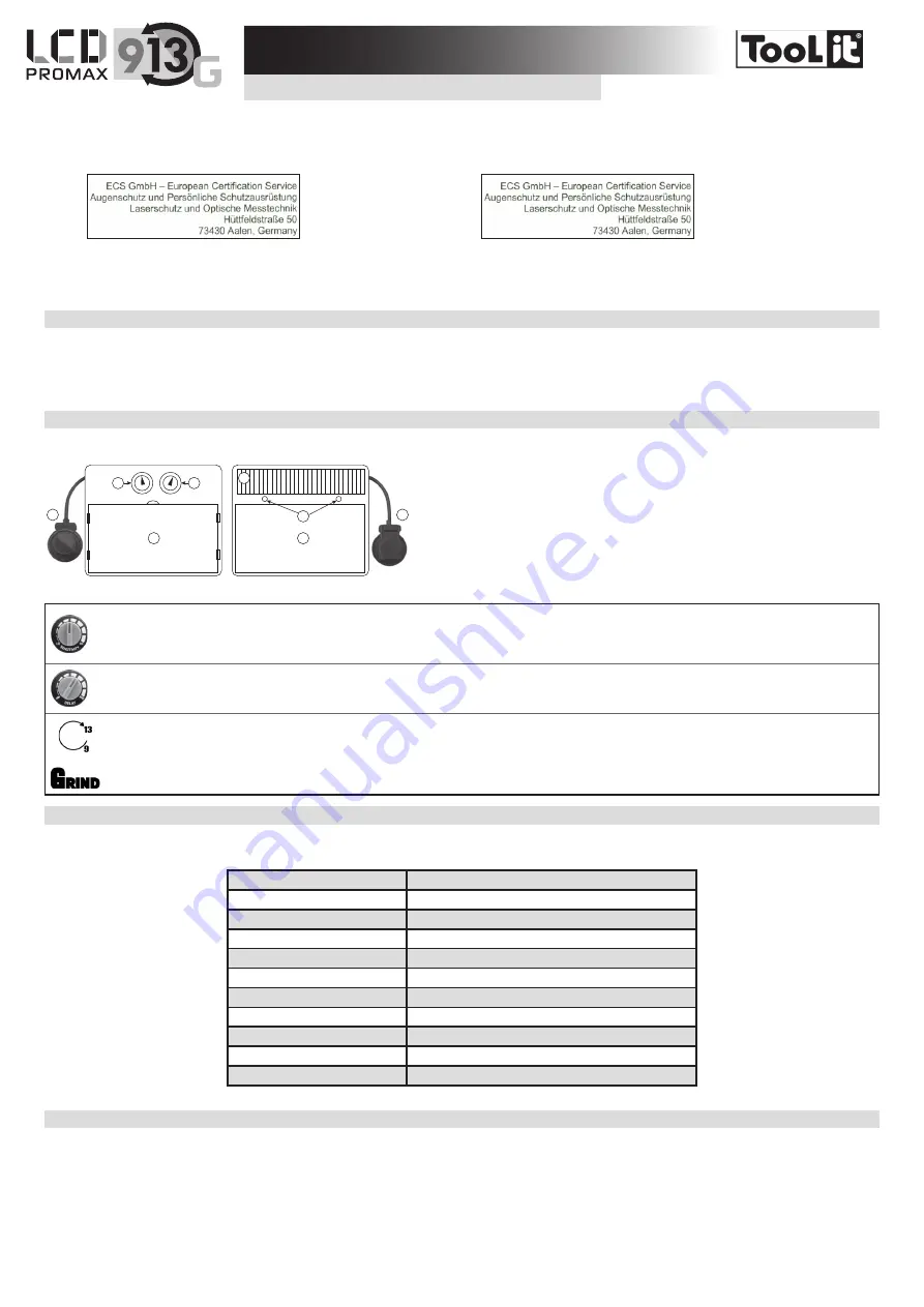Tool it PROMAX LCD 9.13G Скачать руководство пользователя страница 11