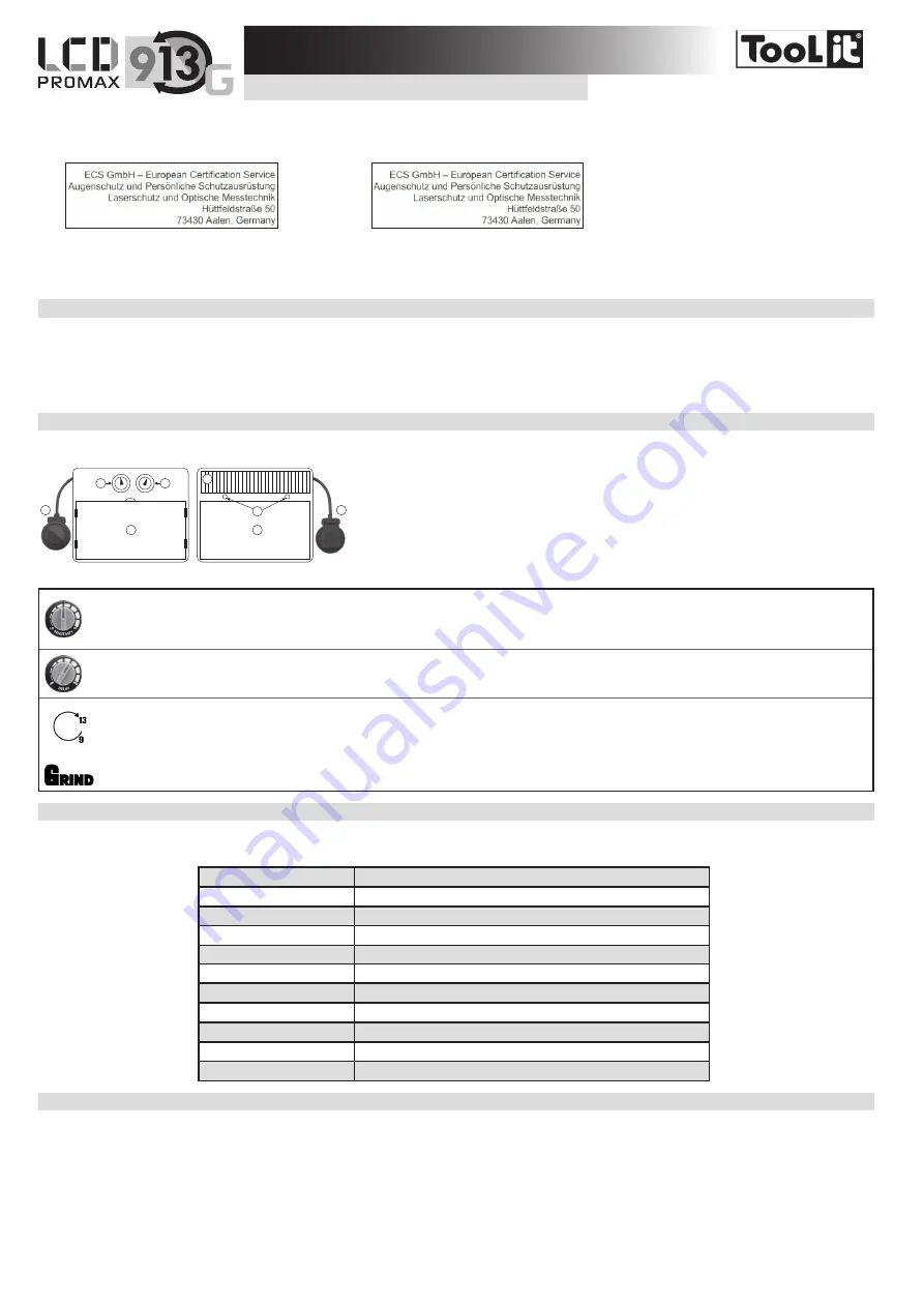 Tool it PROMAX LCD 9.13G Скачать руководство пользователя страница 17
