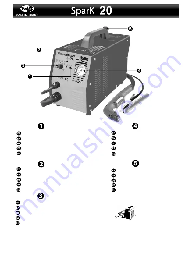 Tool Up Plasma GUTTING Spark 20 Скачать руководство пользователя страница 20