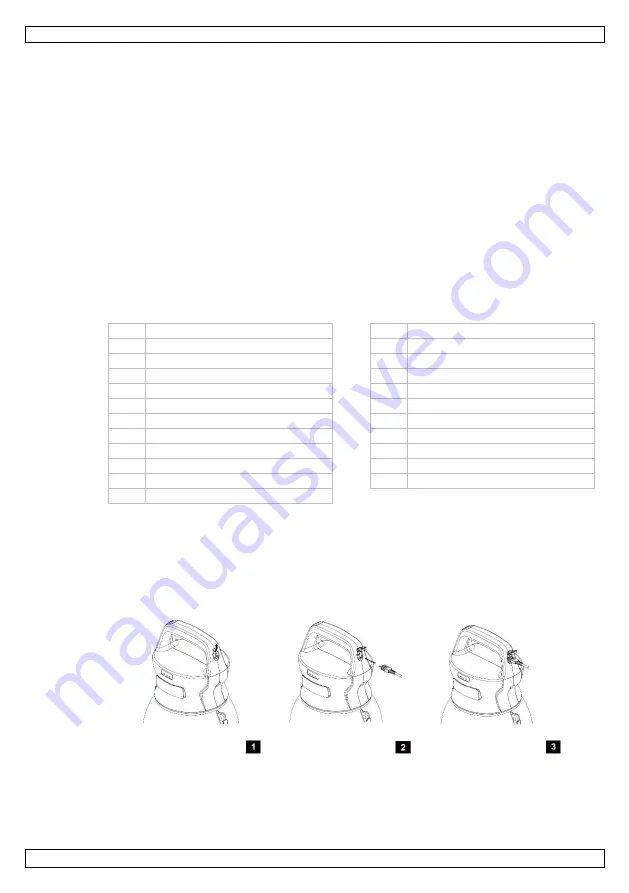 Toolland DTB10001 User Manual Download Page 5