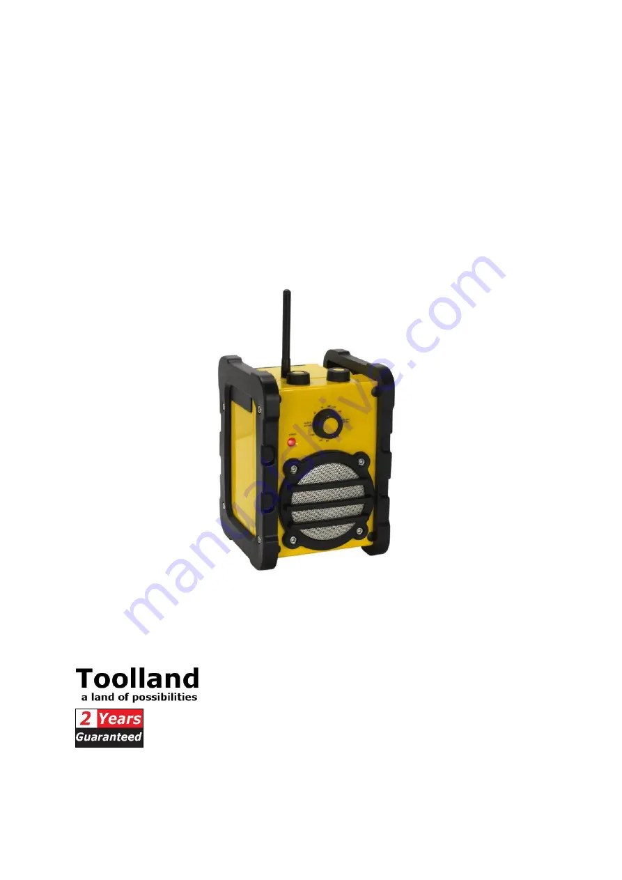 Toolland WR25205 Скачать руководство пользователя страница 1