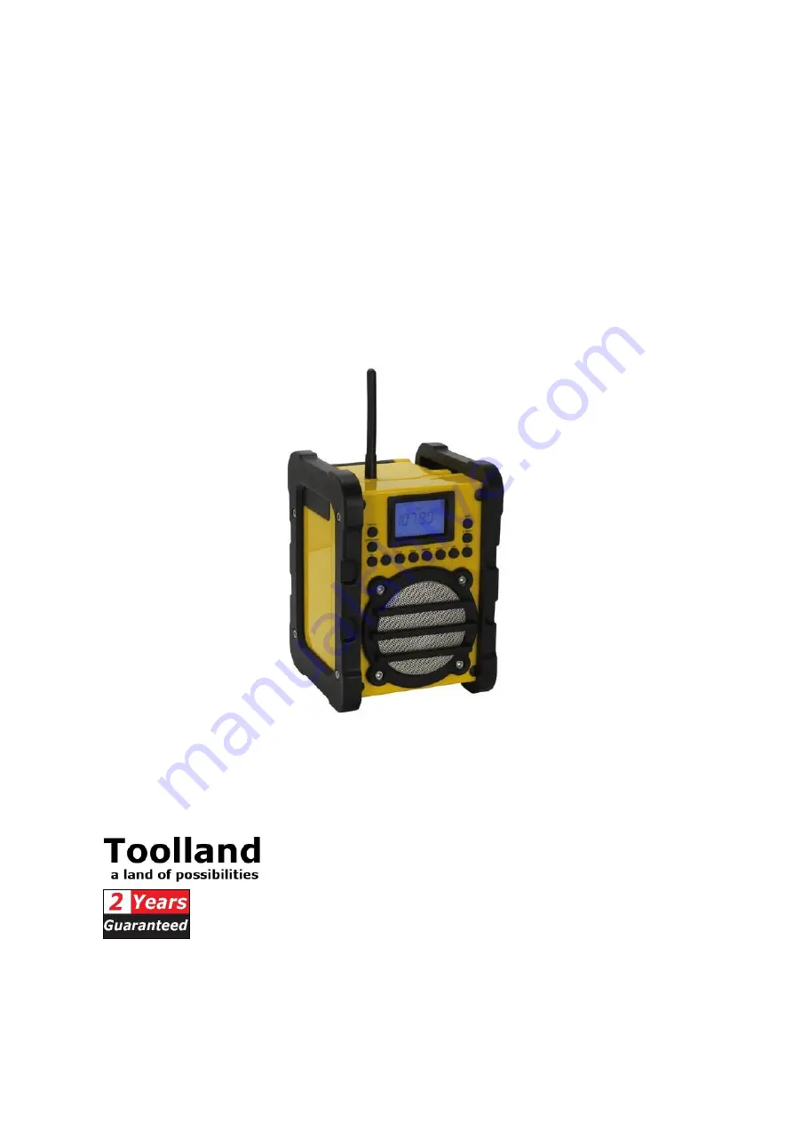 Toolland WR25207 Скачать руководство пользователя страница 1