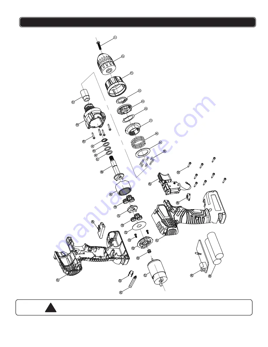 Toolshop 8 VOLT CORDLESS DRILL Скачать руководство пользователя страница 7