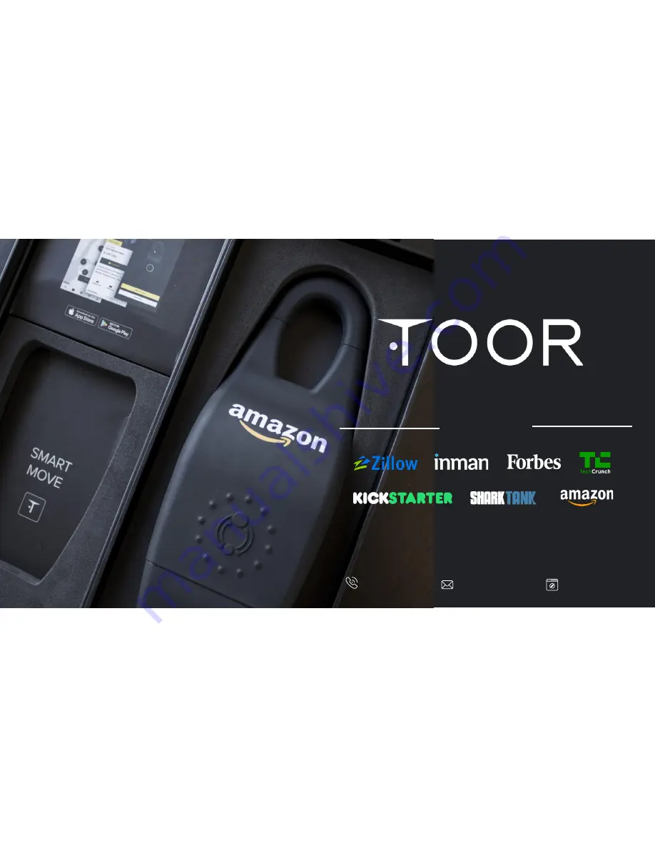 TOOR SMART LOCKBOX Quick Start Manual Download Page 1