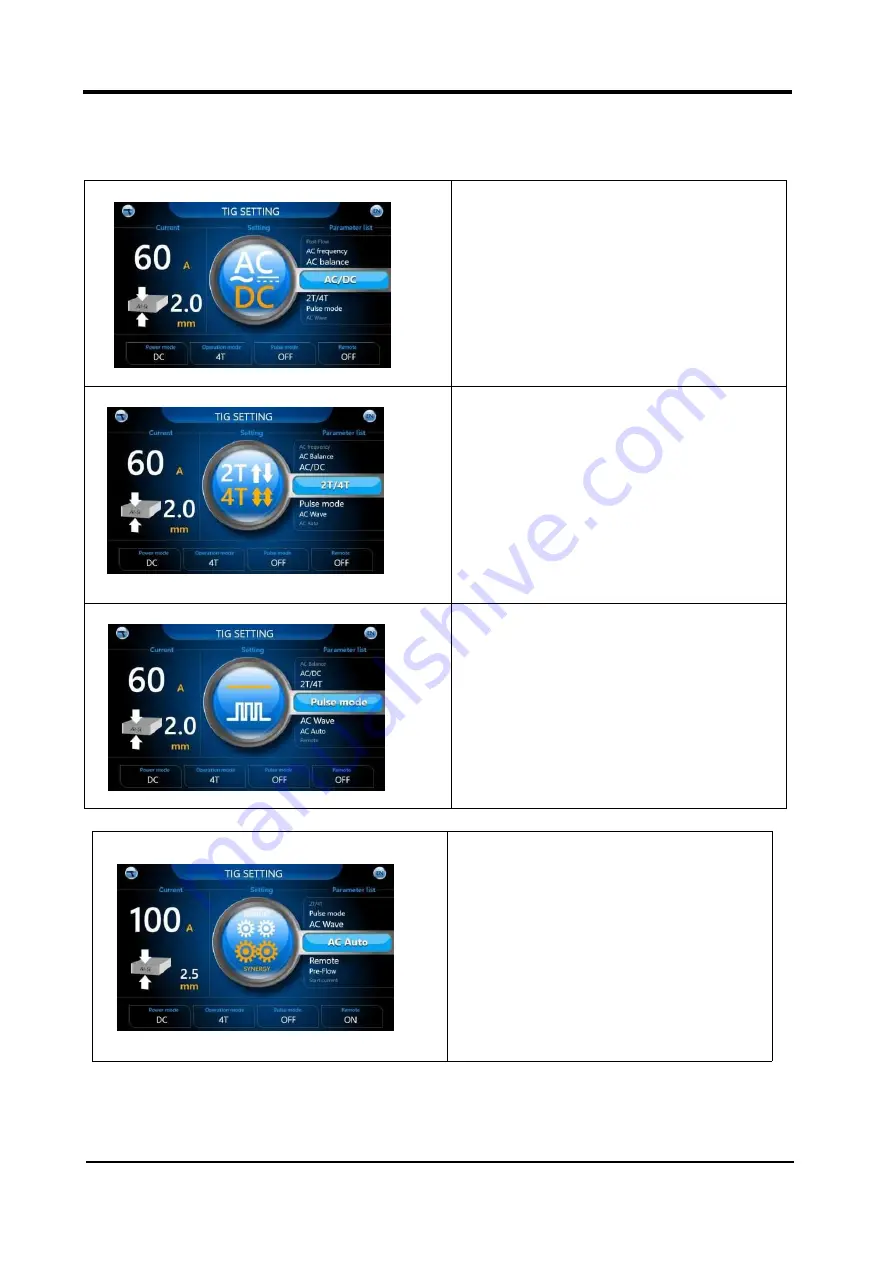 Top Gun 3200 AC/DC TIG Operation Manual Download Page 16