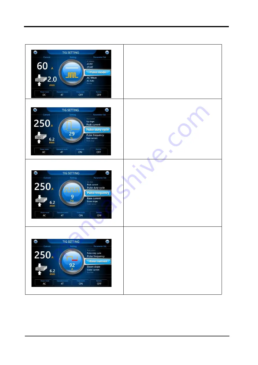 Top Gun 3200 AC/DC TIG Operation Manual Download Page 21