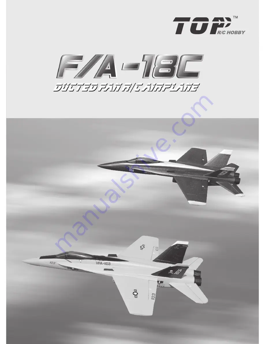 Top RC F/A-18C Operation Manual Download Page 1