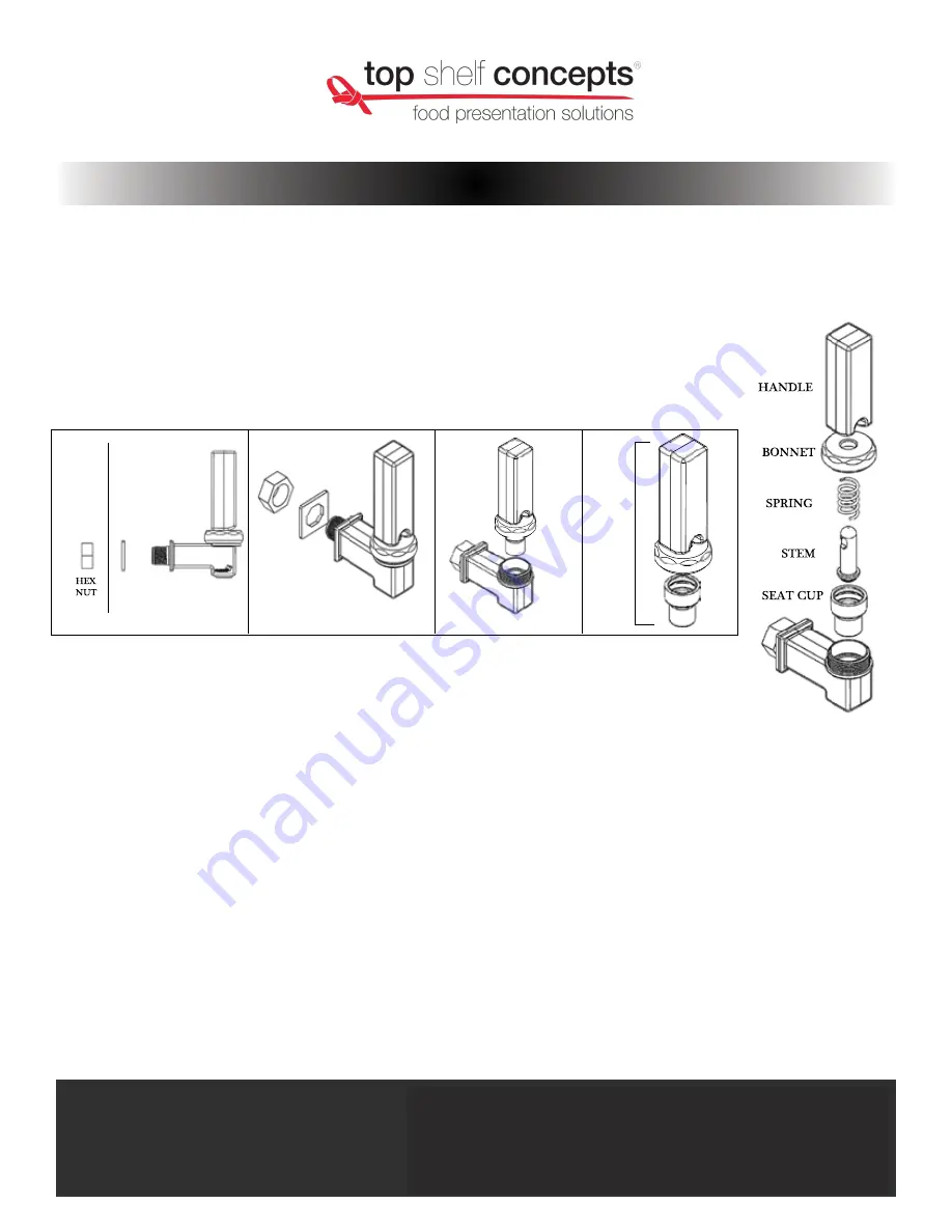 top shelf concepts LD150 Quick Start Manual Download Page 2