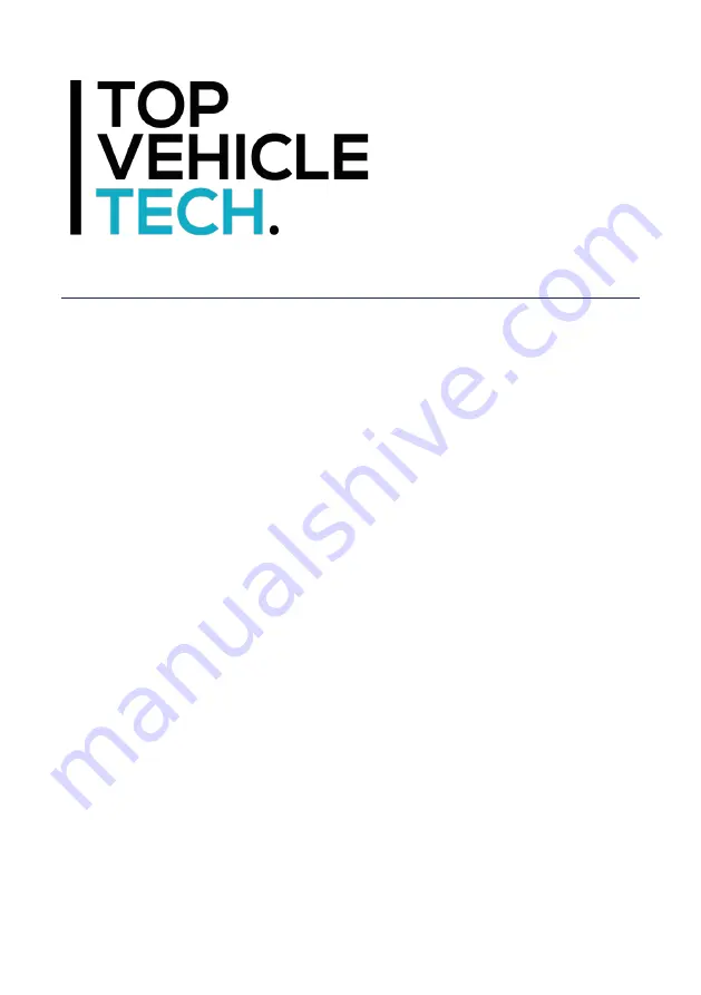 TOP VEHICLE TECH GR4MBZ1 Installation Manual Download Page 8