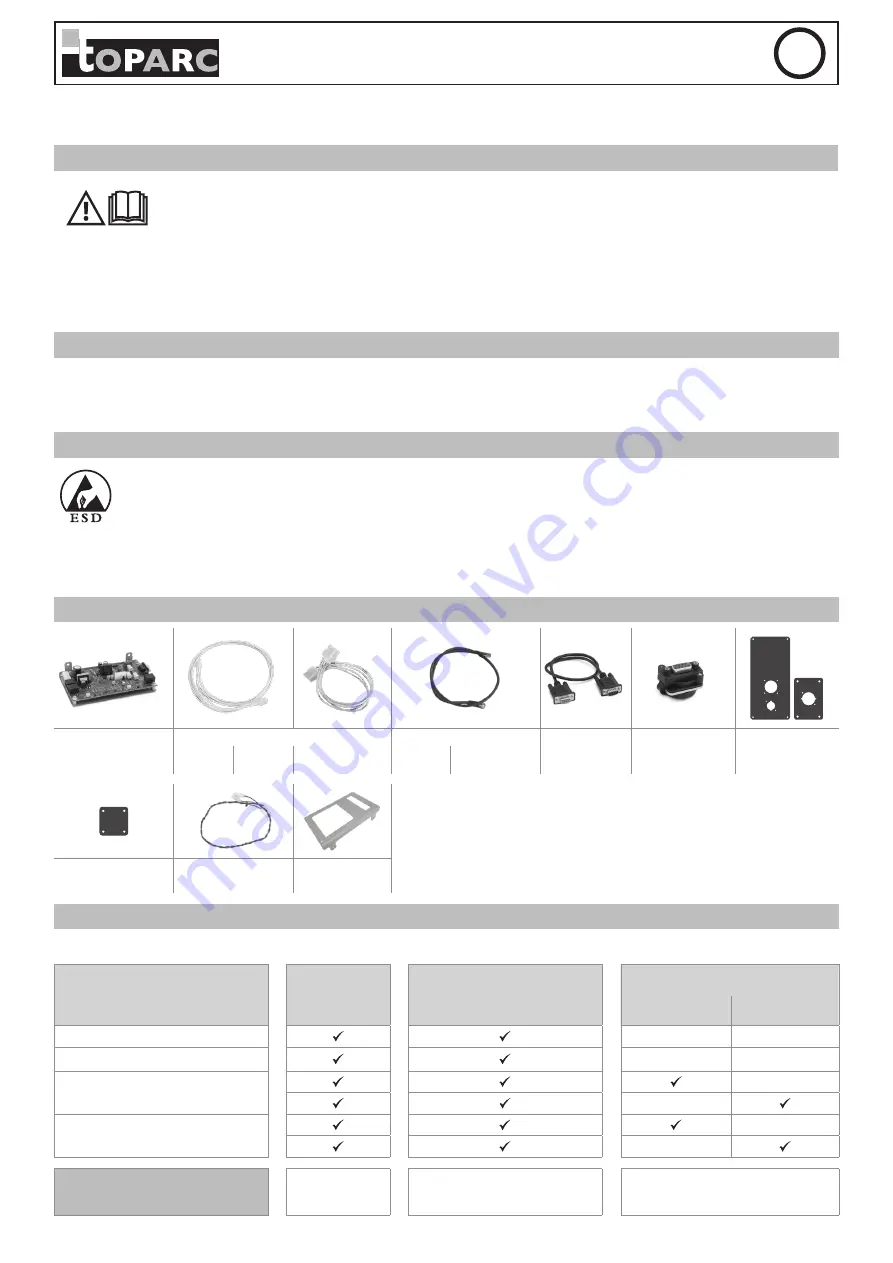 Toparc 062993 Manual Download Page 2