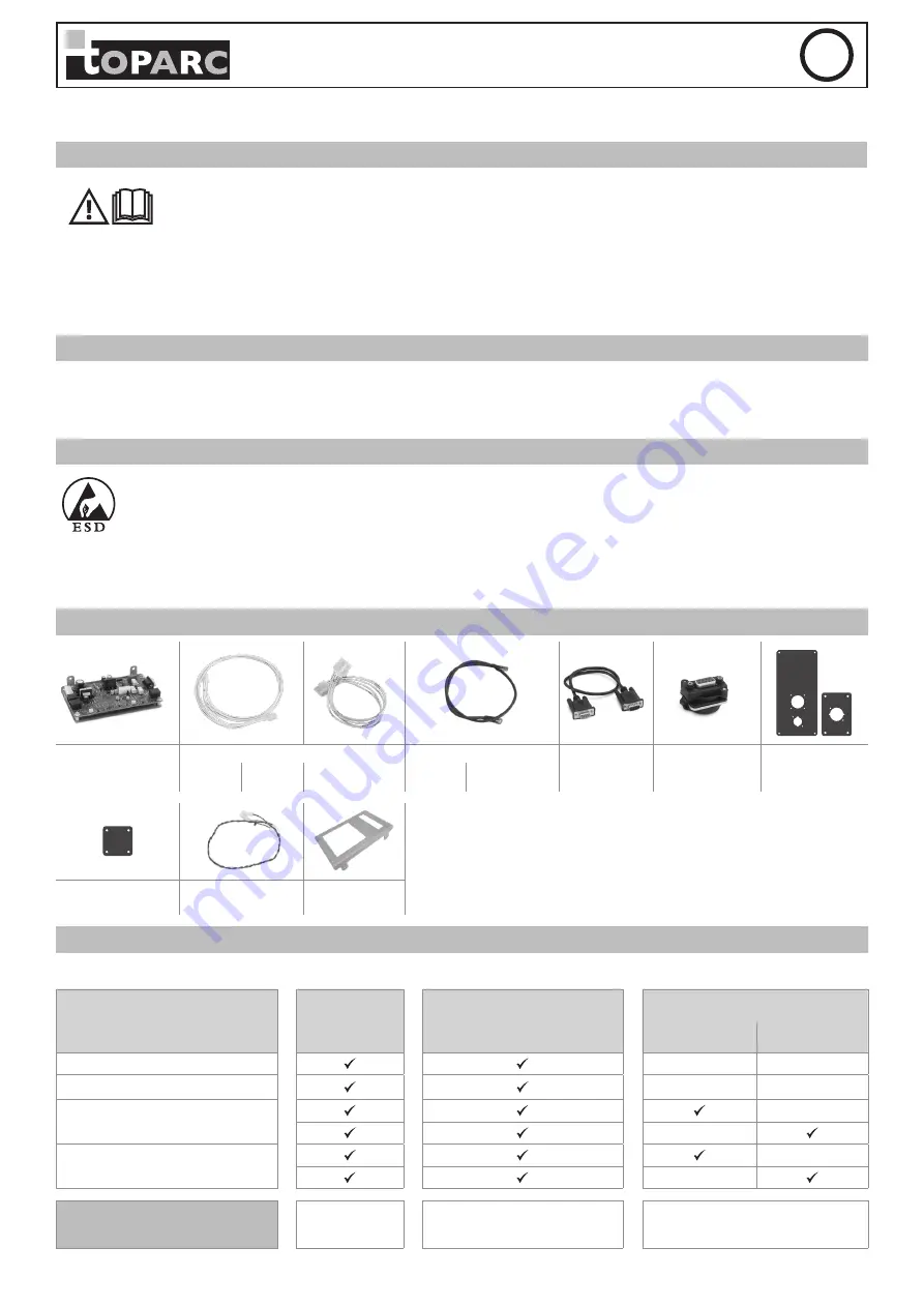 Toparc 062993 Manual Download Page 11