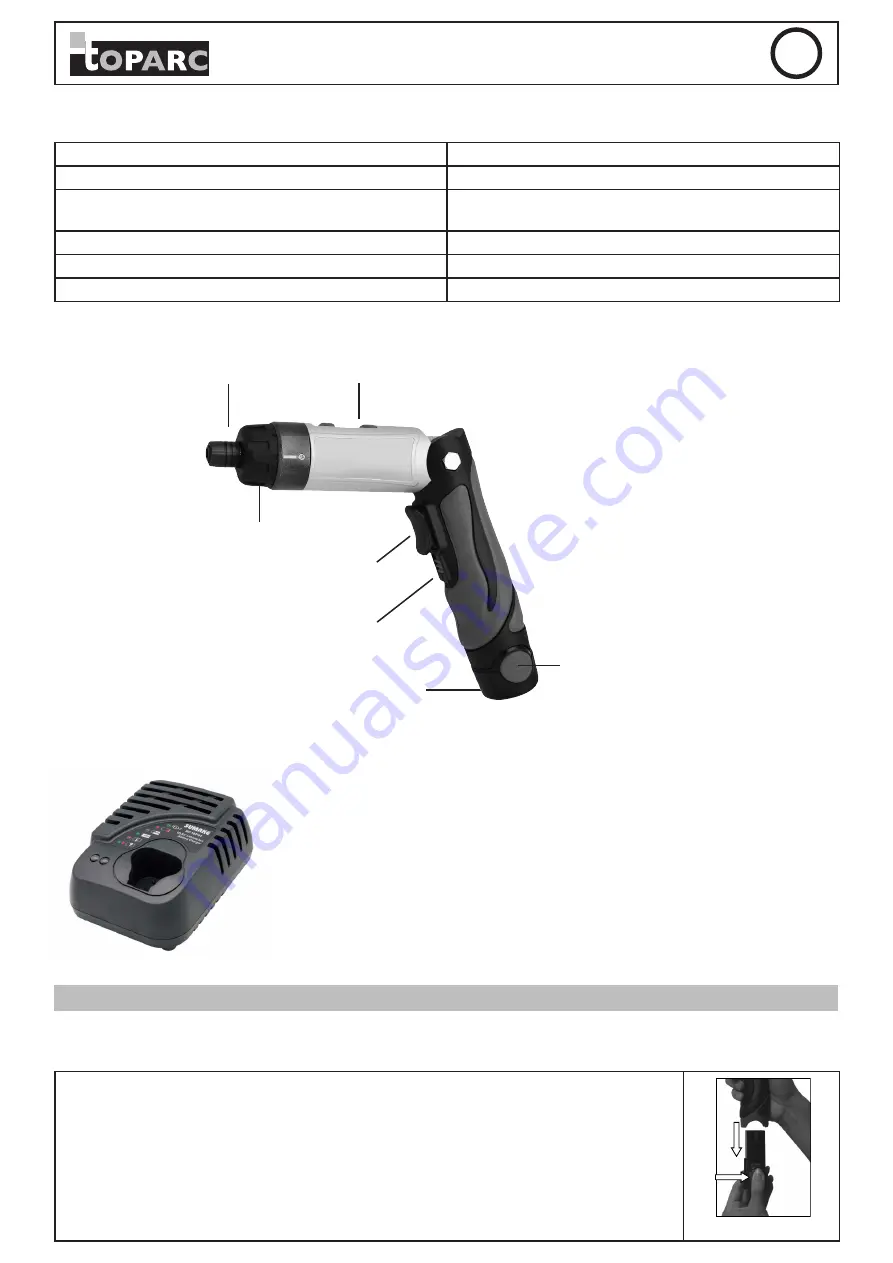 Toparc BT-10323001-15 Original Instructions Manual Download Page 4