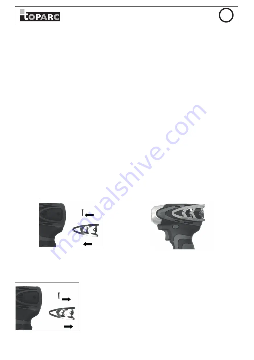 Toparc BT-11420001-20 Manual Download Page 15