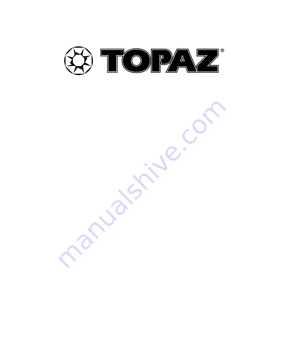 Topaz TZ-12AB Owner'S Manual Download Page 17