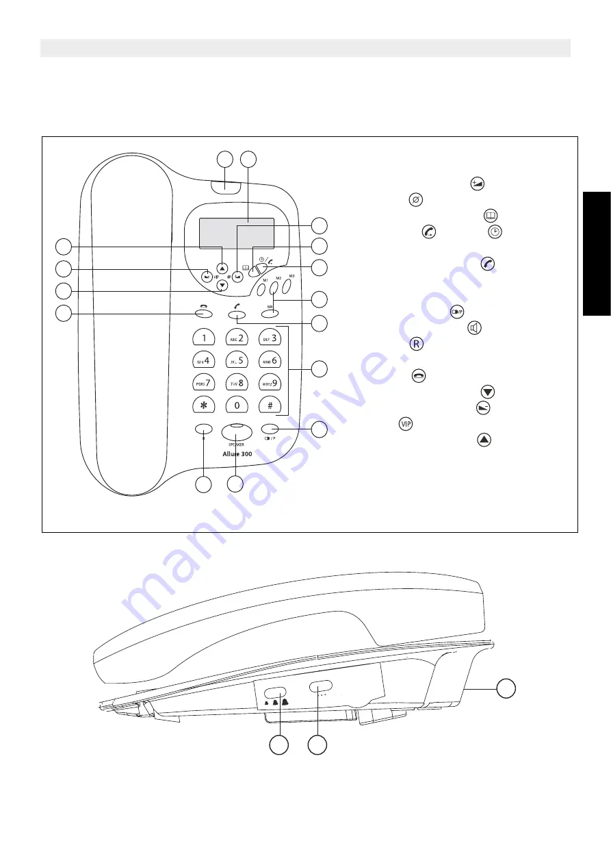 Topcom ALLURE 300 User Manual Download Page 21