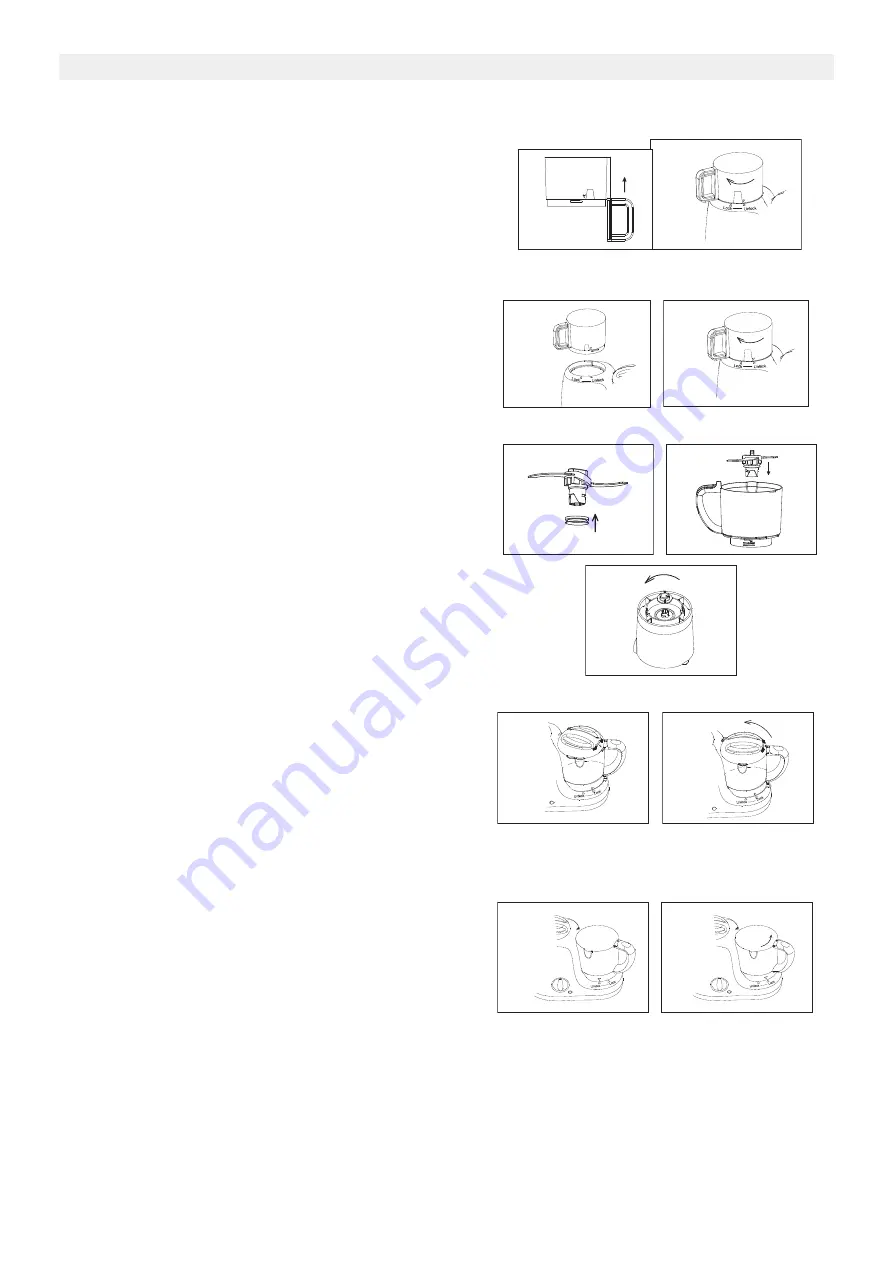 Topcom Baby Blend & Cook User Manual Download Page 36