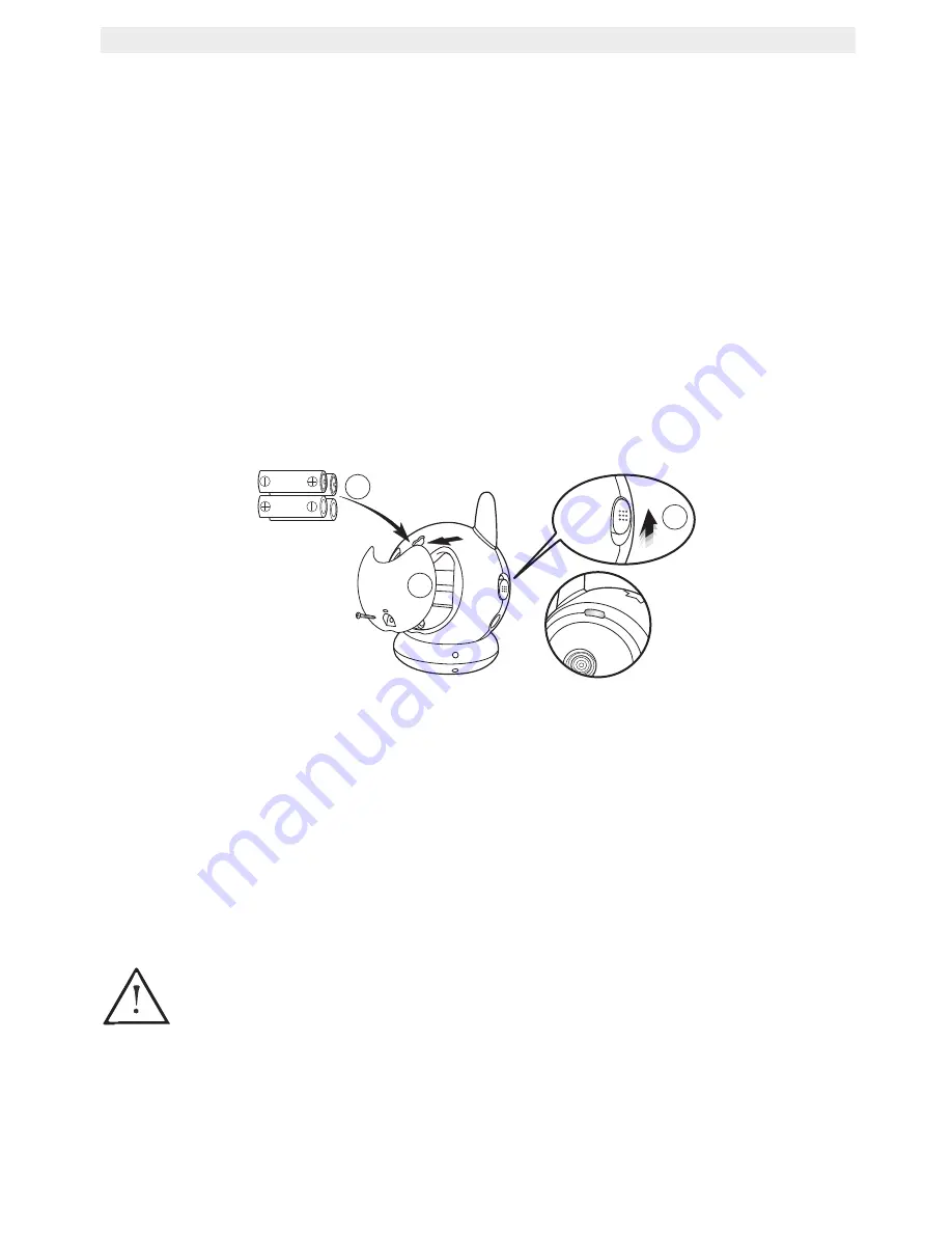 Topcom BABY VIEWER 2500 User Manual Download Page 28