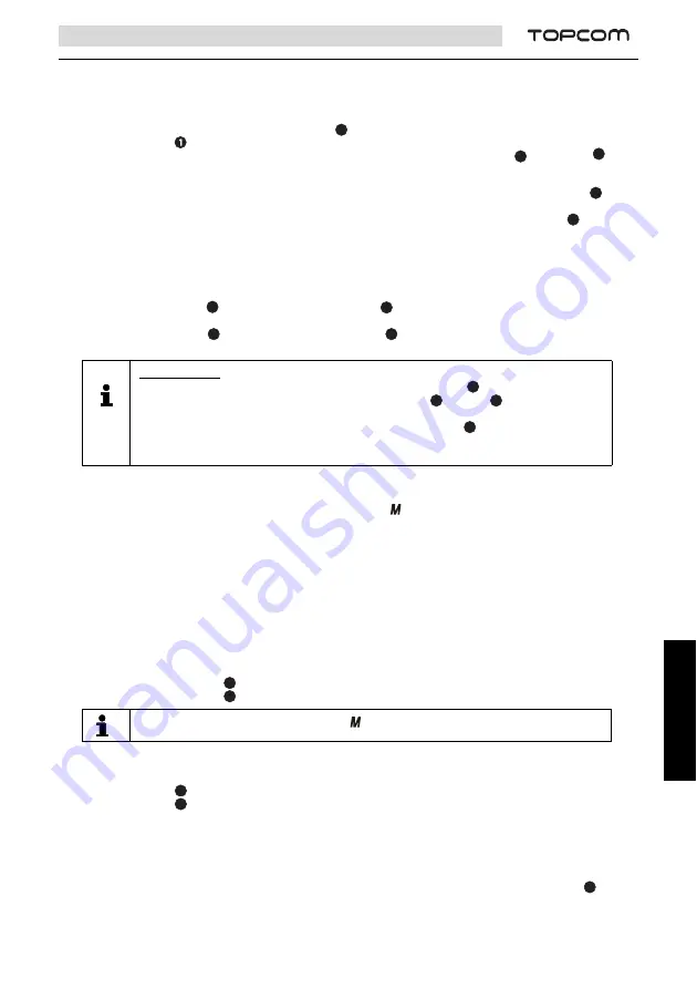 Topcom BABYTALKER 1020 User Manual Download Page 37