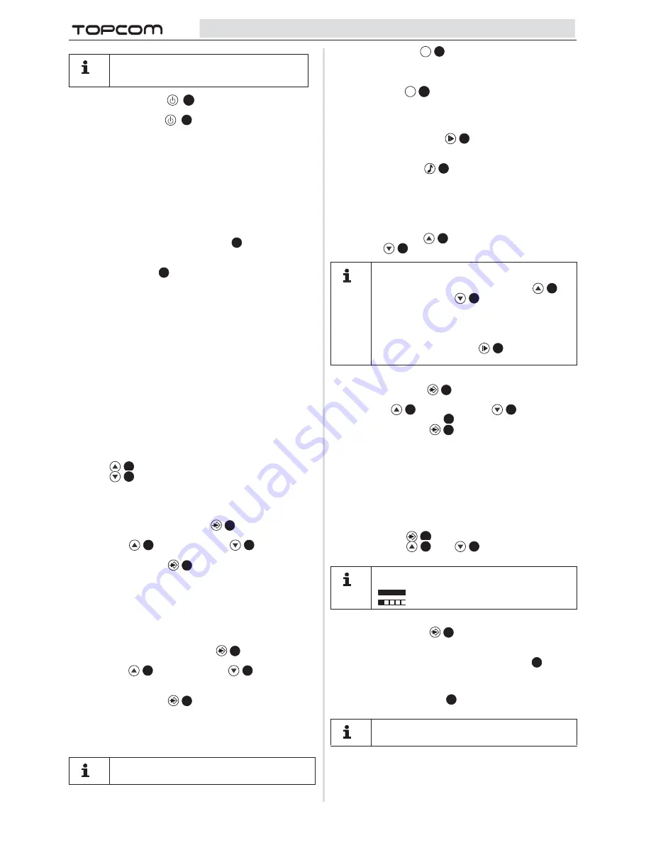 Topcom BABYVIEWER 4500 User Manual Download Page 40