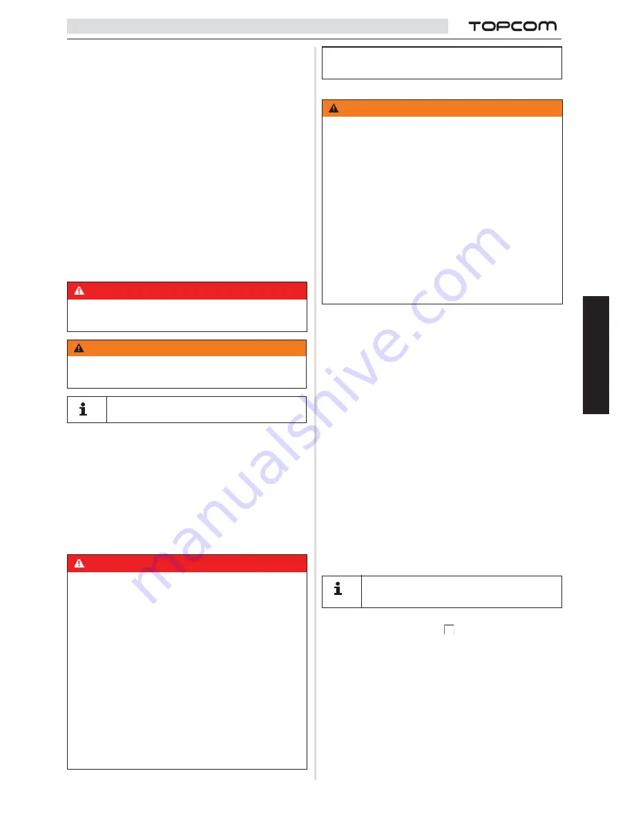 Topcom BABYVIEWER 4500 User Manual Download Page 43