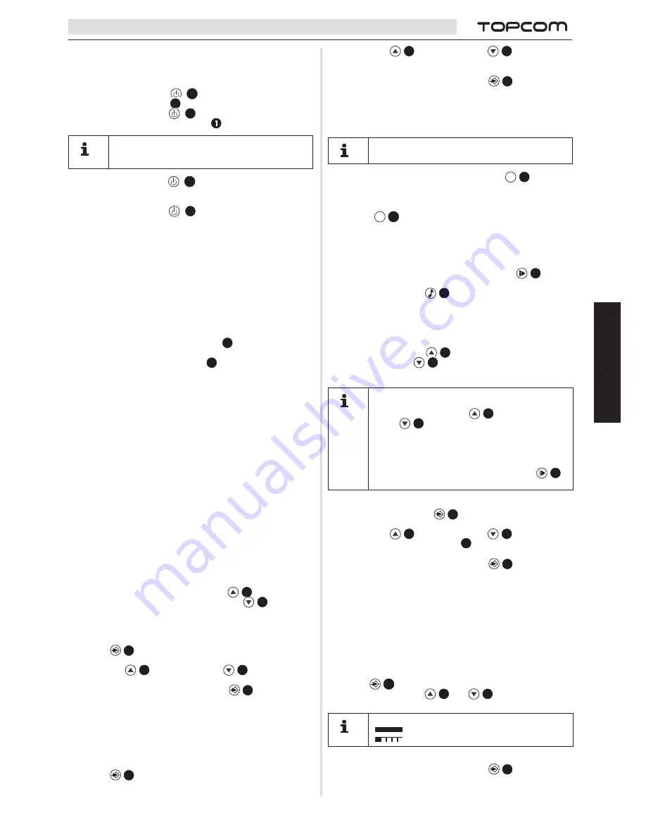 Topcom BABYVIEWER 4500 User Manual Download Page 45