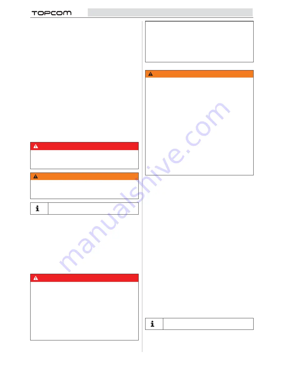 Topcom BABYVIEWER 4500 User Manual Download Page 48