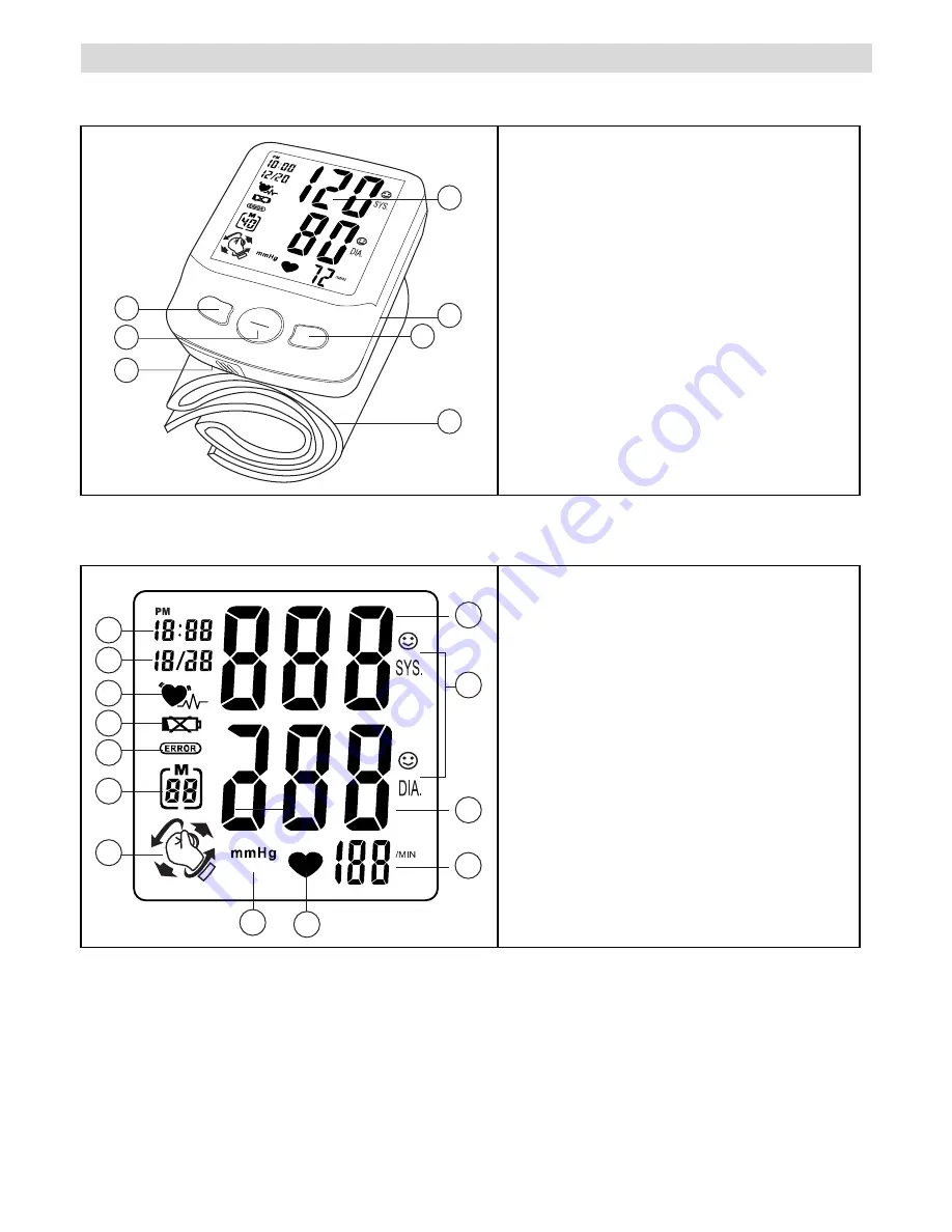 Topcom BPM Wrist 7500 Скачать руководство пользователя страница 6