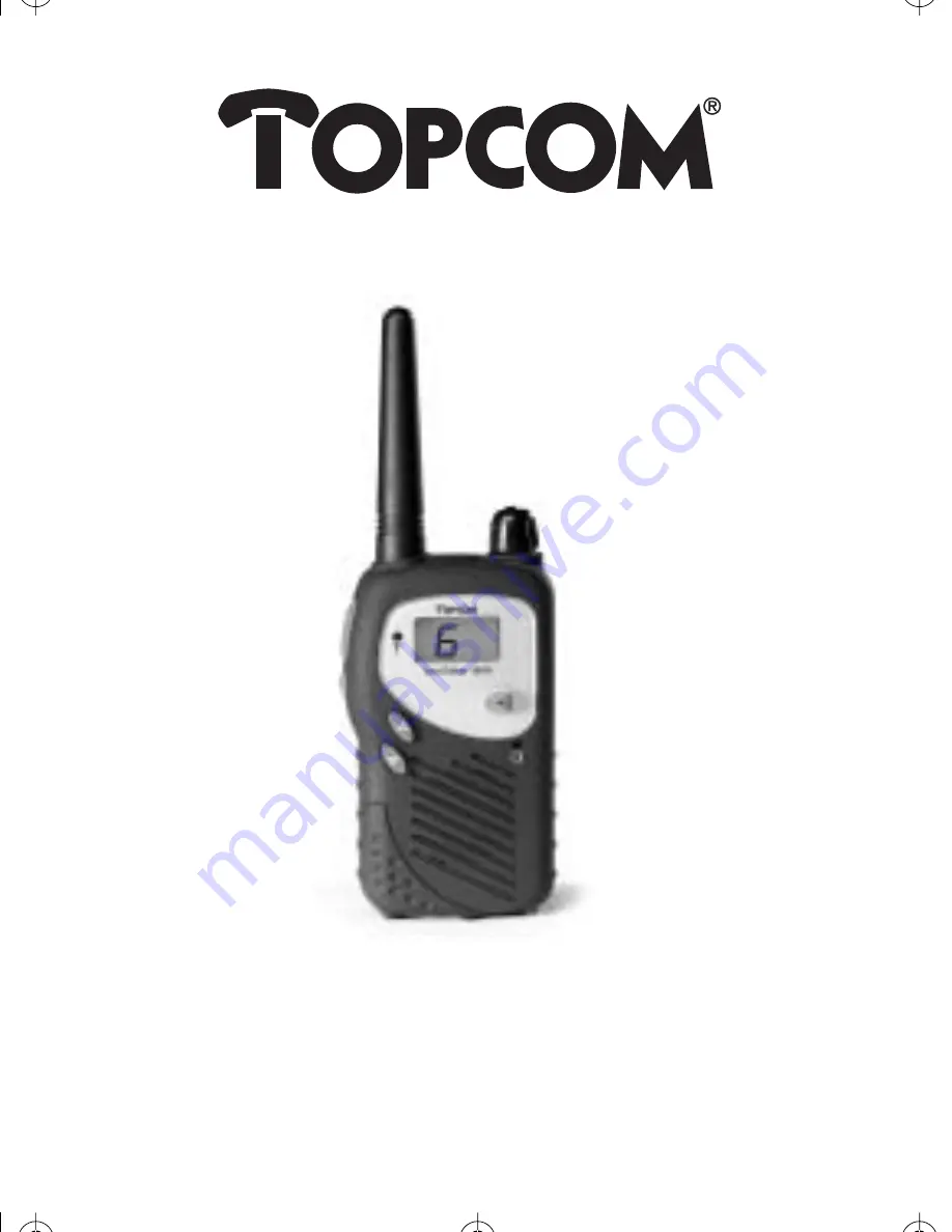 Topcom Butler 1000 Скачать руководство пользователя страница 1