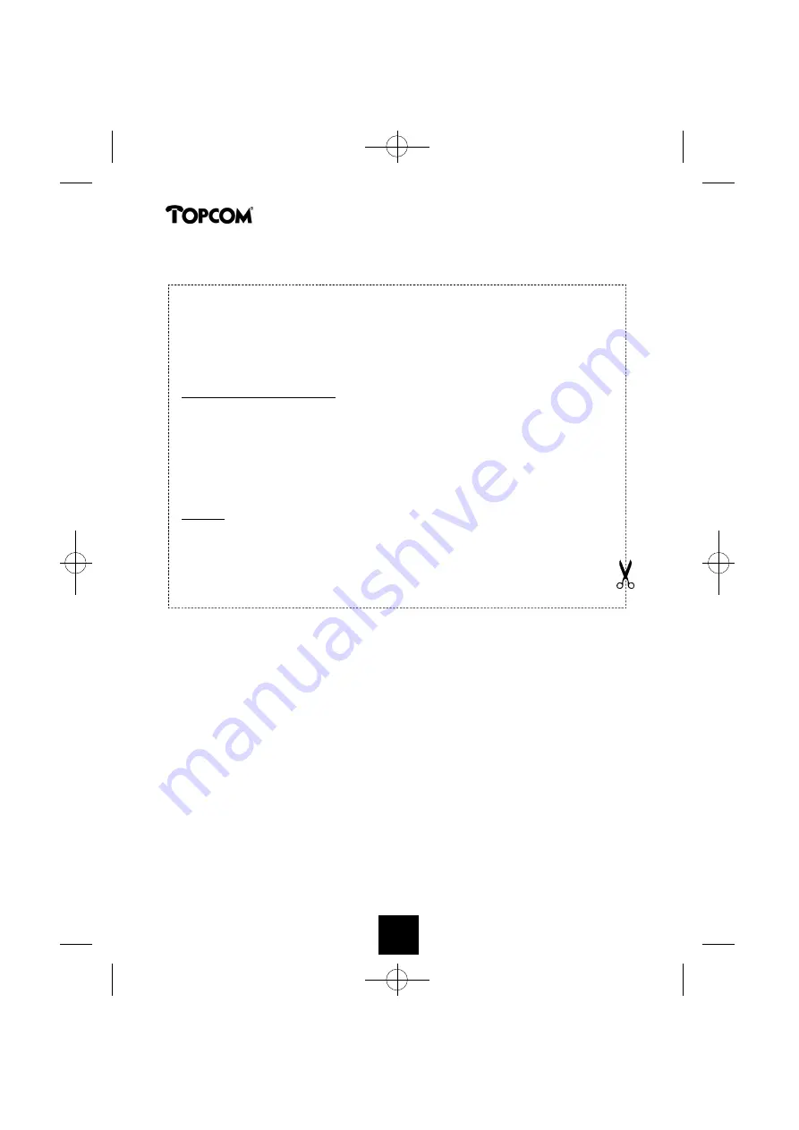 Topcom BUTLER 1250 Скачать руководство пользователя страница 144